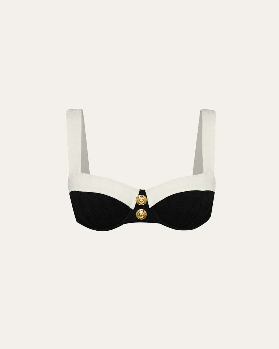 Alexandria Colorblock Chic Bikini Top